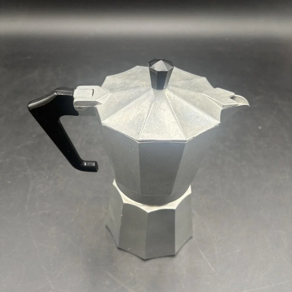 HIMARK Gourmet Coffee Espresso Maker Pot Personal Vintage Tea Italy Aluminum VTG